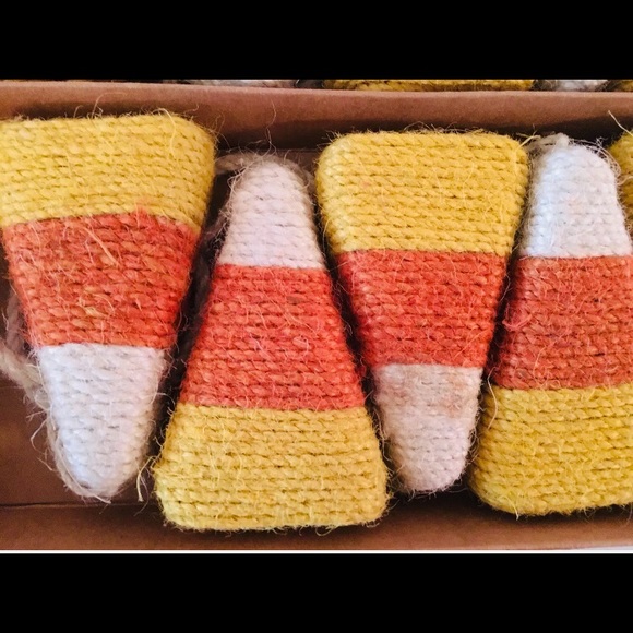 Candy Corn Twine 6 ft garland Halloween Harvest - Picture 2 of 4